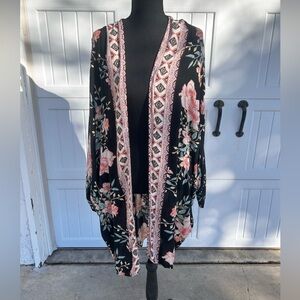 Billabong Floral Kimono Cardigan